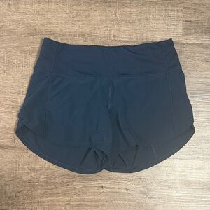 lululemon athletica Black Athletic Shorts with Wide Waistband